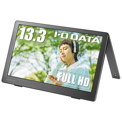 Мобильный монитор IODATA, дюймовая панель Full HD ADS, год 13,3 (PS4/Xbox/Switch/совместимость с ПК/MiniHDMI/USB-C/3 Гарантия/Поддержка по субботам/воскресеньям/Японский