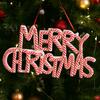 English Letter Merry Christmas Letter Pendant Plastic Xmas Tree Ornaments  Christmas Tree