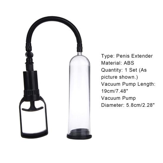 Удлинитель пениса, больший вакуумный насос ABS для мужчин, увеличение пениса для пары