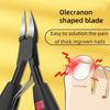 1Pc Nail Clippers Toenail Cutter Stainless Steel Pedicure Thick Toe Nail Manicure Tools