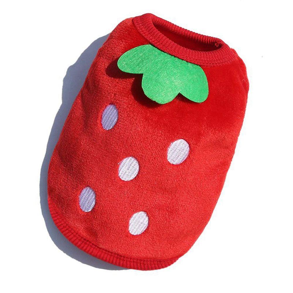 Warm Soft Cartoon Winter Yorkshire Pet Dog Clothes Dog Sweater For Small Dogs Dog Vest