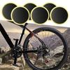 6Pcs Bike Tire Patches No-glue Quick Drying Smooth Surface Rubber Strong Adhesive Tyre Tube Glueless Patches Bicycle Fix Tool