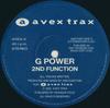 12-дюймовая пластинка 2ND FUNKTION G Power AVEX4 avex trax 1992 Япония Танцевальная Электроника Б/у