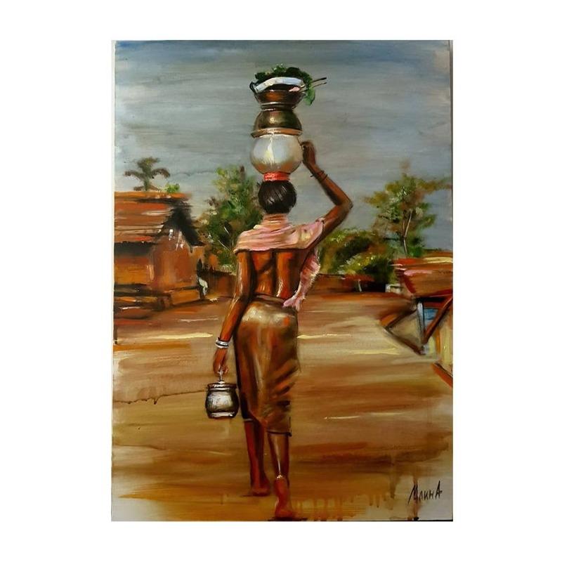 Граффити-арт африканская чернокожая женщина постеры и принты абстрактные африканские девушки картины на холсте на стене художественные картины настенный декор