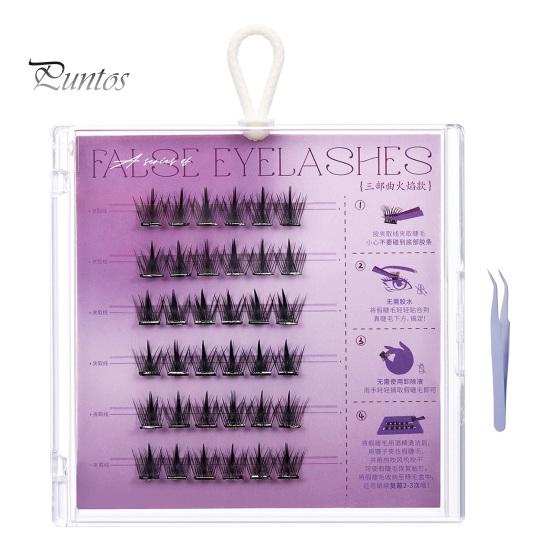 Накладные ресницы без клея, легкое нанесение, естественный вид, многоразовые самоклеящиеся накладные ресницы, женские аксессуары