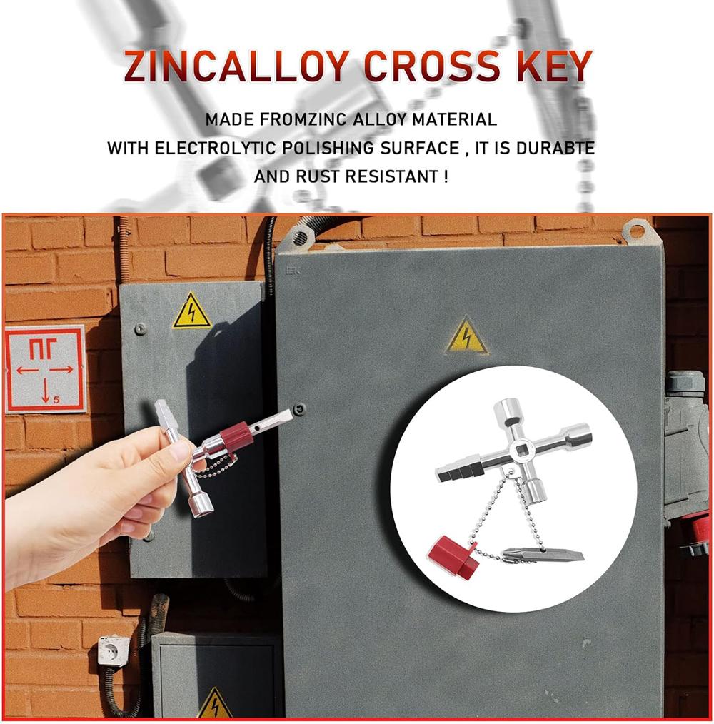 Многофункциональный водопроводный ключ с треугольным гаечным ключом, сантехнический ключ, квадратный треугольный электрический шкаф для поезда, лифтовый шкаф