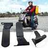 1 Pair Helpful Bike Rear Pedals High Strength Not Easy To Break Accessories High Hardness Folding Footrests for Bicycle