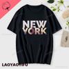 I Love New York Unisex's Cotton T Shirt NY Heart Souvenir Funny T Shirt Fashion Gift Comics Classic Apparel Streetwear Short-sleev Unisex