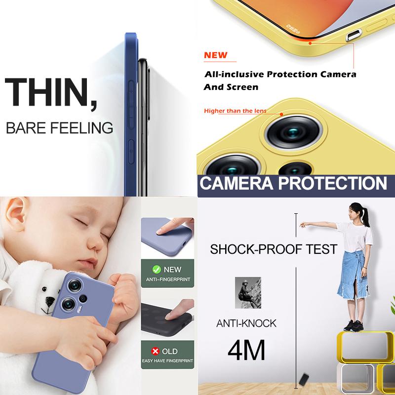 Для Poco F5 PocoF5 Pro Чехол Роскошный жидкий силиконовый чехол для телефона Xiaomi Poco F5 F 5 PocoF5 Pro Poco F5Pro Мягкая задняя крышка