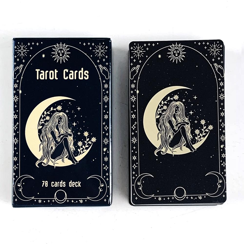 Значение карт Таро 78 карт Английская версия Visions Divination Edition Настольная игра, Идеально для путешествий, медитации и духовности