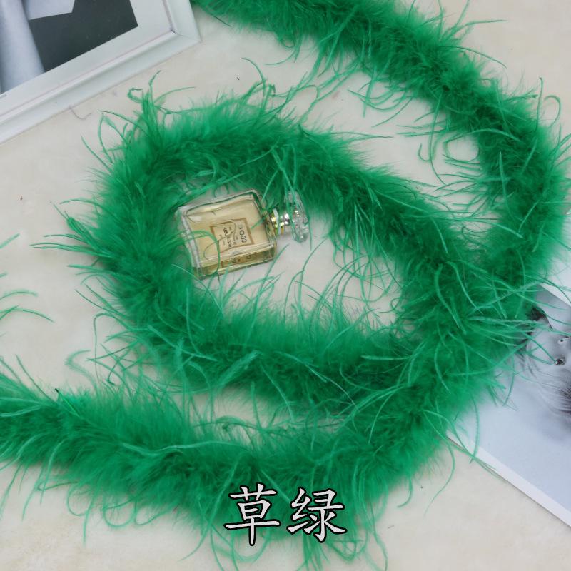 5 Layers Ostrich Top Encryption Thickened Feather Fleece Strip Catwalk Show Costume Decorative Ostrich Feather Strip