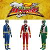 Red Green And Blue Kishiryu Sentai Ryusoulger Jumpsuit For Kids' Cosplay