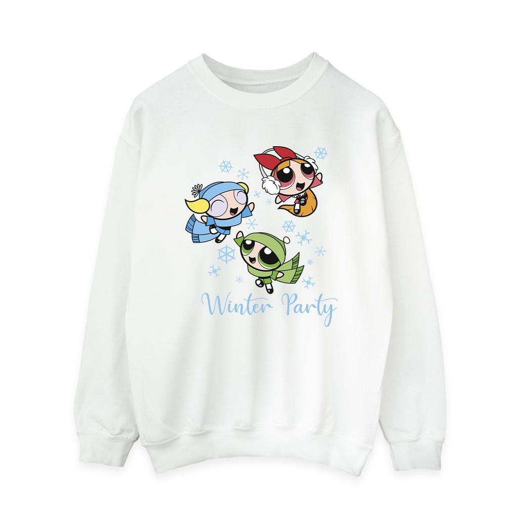 The Powerpuff Girls Womens/Ladies Girls Winter Party Sweatshirt
