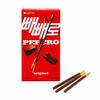 Lotte Pepero Бисквитные палочки со вкусом шоколада 47 г | Хрустящие бисквитные палочки, покрытые нежным шоколадом, насыщенный шоколадный вкус