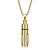 Necklace Can Open Perfume Bottle Pendant Fragrance Essential Oil Necklace Creative Men 'S