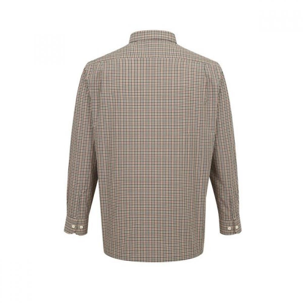 DakS Men S eaSy Care Cotton Blend Small Check Regular Fit Shirt dma1Shcl141i1