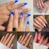 Мода Полное покрытие Маникюрный инструмент Носимые Французские Стилетто Накладные ногти Миндалевидные Накладные ногти Типсы для ногтей