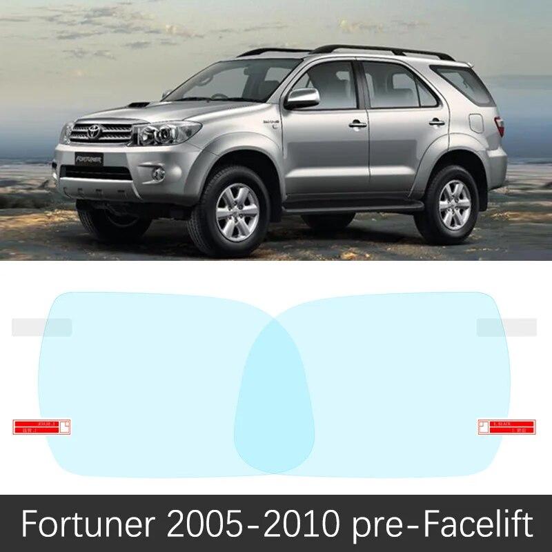 Полная защита от запотевания, непромокаемая пленка для Toyota Fortuner 2005-AN50 AN60 AN150 AN160 Hilux SW4 SR5 Защитное зеркало заднего вида