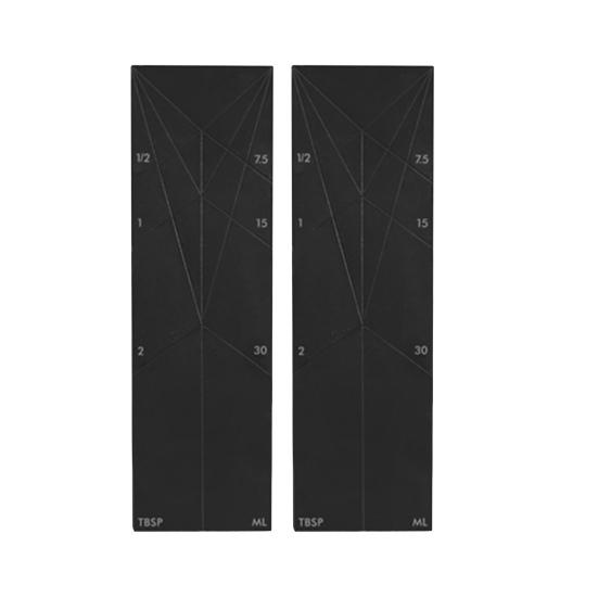 1/2/4 шт 7.5/15/30 мл 3-в-1 плоская мерная ложка портативная многофункциональная складная мерная ложка для сухих жидких ингредиентов кухонные гаджеты