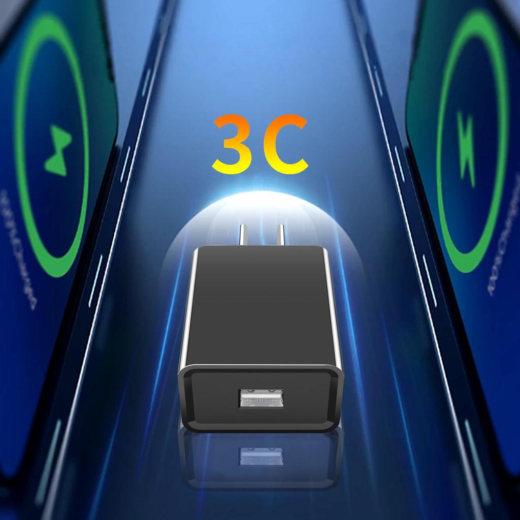 Сертифицированное 3C Многопортовое USB Быстрое Зарядное Устройство 5В 2А/1А