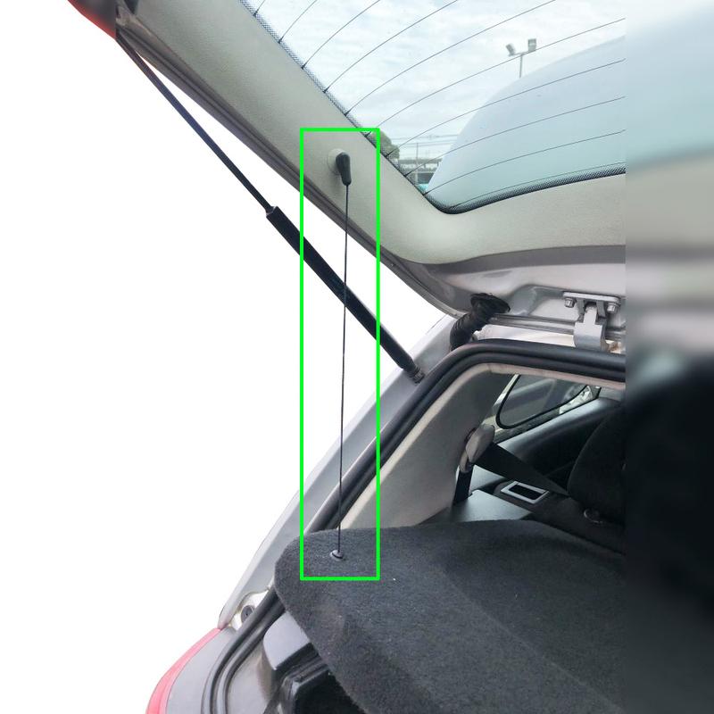 OEMASSIVE 2 шт. Для FORD FOCUS 2 хэтчбек MK2 2004-2011 Задний багажник Полка для посылок Лоток Груз Внутренняя шторка Багажника Подъемный ремешок-шнурок Клипсы