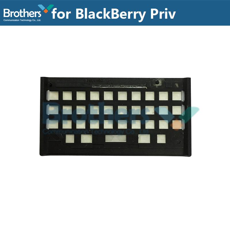 Клавиатура для BlackBerry Priv Кнопка клавиатуры для BlackBerry Priv Запчасть для ремонта Телефон Запасные части Черный 1 шт AAA Оригинал Верхняя
