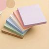 1 шт/3 шт 100 листов Morandi Sticky Notes Pads Posits Канцелярские бумажные наклейки Posted It Memo Notepad Notepad School Office