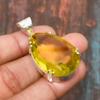 Citrine Gemstone 925 Sterling Silver Handmade Beautiful Jewelry Pendant