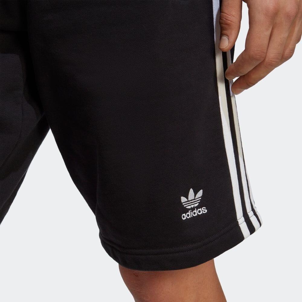 adidas originals Adicolor Classics 3-Stripes Sweat Shorts 'Black' Men's IA6351
