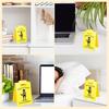 1/2/3Pcs Caution Overstimulated Desk Sign Cowboy Frog Hold On Partner I'm Overstimulated Mini Table Sign Home Office Decoration Coworkers Gag Gift