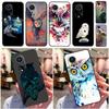 Акварельный чехол с совой для животных для Honor 90 50 70 Lite X9b X9a X8b X8a X8 X9 X9c Honor 200 Pro Magic 5 6 7 Lite Чехол