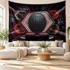 AC Milan Wall Tapestry, Soft Fabric Wall Hanging, Decorative Backdrop For Bedroom Home Wall Art