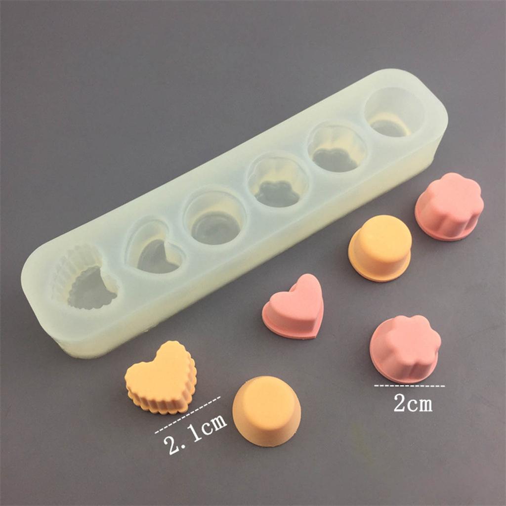 Cute Cake Decorating Molds for Candy Soap Candle Epoxy Clay Molds Food Fondant Molds DIY Handmade Silicone Cake Moulds