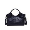 2025 Women's Soft Leather Shoulder Bag: Large Capacity, Fashionable Stitch Design, Perfect for Moms