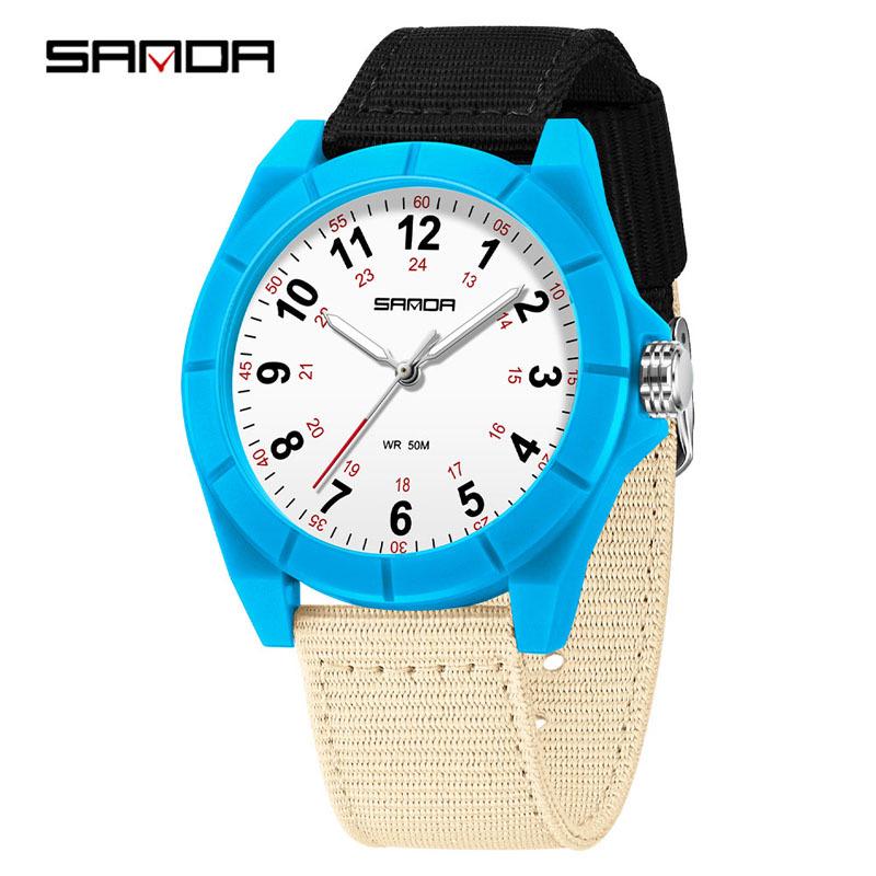 Sanda Quartz Nurse Watch - Trendy, Versatile, Simple, Luminous, and Casual.