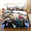 2/3pcs Cartoon L-Lupin the Third Mine Fujiko Duvet Cover and Pillowcase, Home Bedding Set,Bedroom Decoration,Boys and Girls Gift