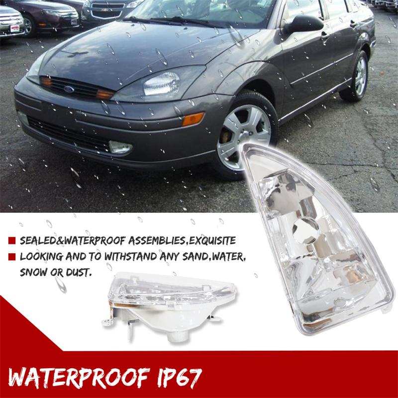 Car Front Bumper Fog / Driving Light Housings For Ford Focus ZTW/ZTS/LX/ZX5/ZX3/SE 2002-2004, No Bulb/Socket, Auto Accessories