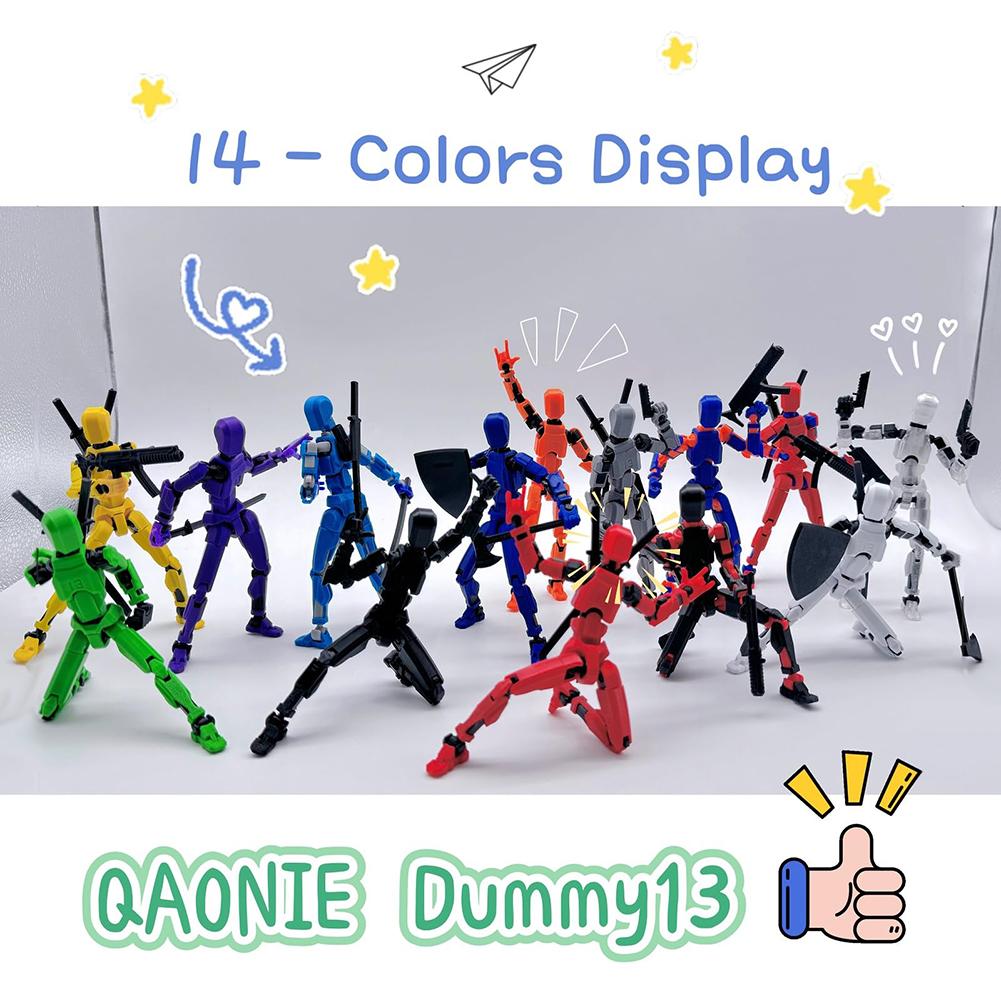 Фигурки Титан 13 T13 Фигурка 3D-печатная Многосуставная Подвижная Фигурка Удачи 13 Фигурка Нова 13 Фигурка-манекен Домашний декор