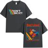 Arc Raiders Game Dont Shoot Funny Chicken Graphic Tshirt Men Women Casual Oversized Fashion Harajuku Clothing Tshirts