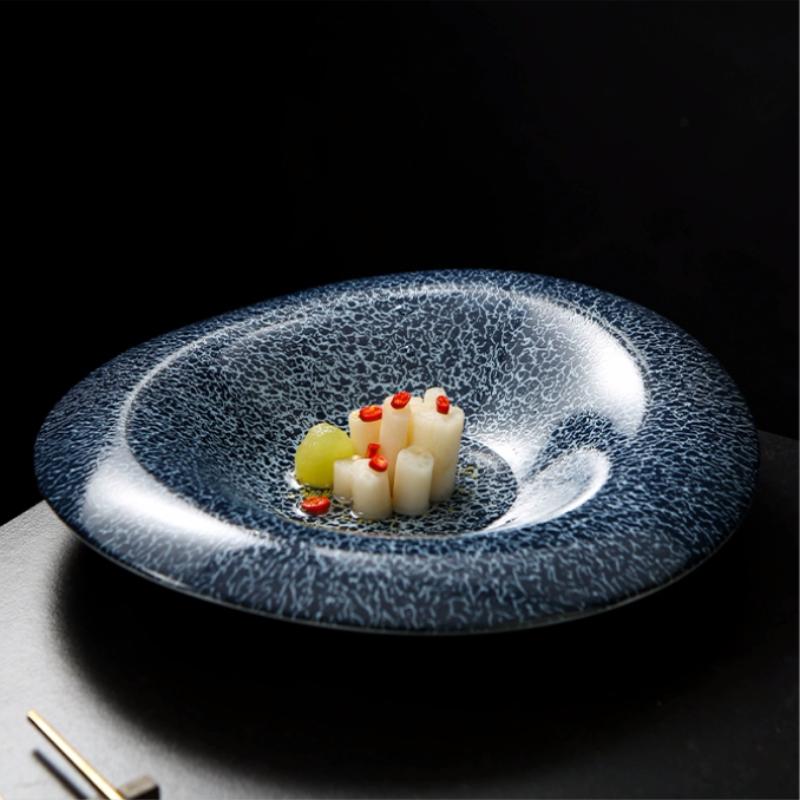 Керамические обеденные тарелки Фруктовая тарелка Салатница Десертная тарелка Тарелки для стейков в западном стиле Поднос для закусок Блюдо для димсамов Поднос для суповой миски