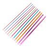 Crochet Hooks Alumina 11 Pcs Multicolor Knitting Needles Craft Yarn 0.08‑0.30in for Knitting
