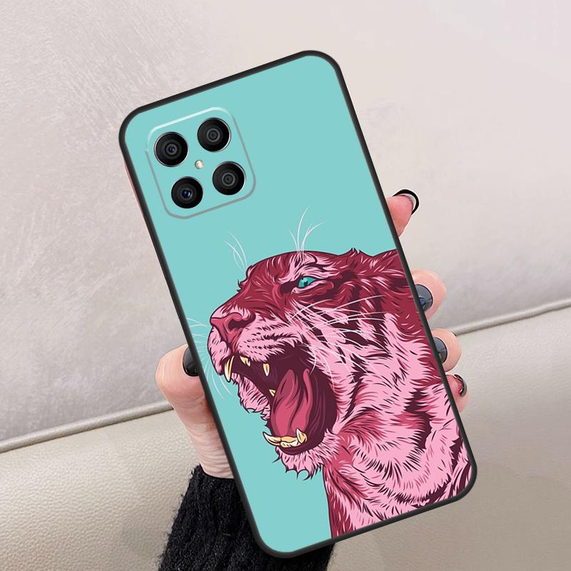 Животное Тигр Искусство Для Honor Magic 8 6 7 Pro Чехол Для Honor 400 Lite 200 50 70 90 X8c X8b X9a X9b X9c X9d Win RT