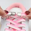 Press Lock Shoelaces Without Ties New Gradient Flat Elastic Laces Sneakers Kids Adult No Tie Shoe Laces for Shoes Accessories