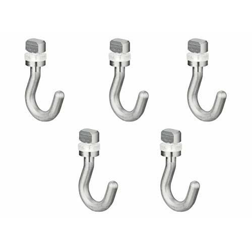 Do It Yourself DIY PARTNER 5-Piece TOSO S Series S-Hook 8A (Post-Installation Type) for Picture Rails