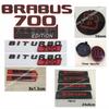 Передний капот Задний багажник Значок Наклейка Для Brabus w212 w204 G700 w463 w464 w221 w213 w206 GLC GLE w176 w177 GLS G800 smart