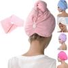 Swimming Towel Rapid Fast Drying Hair Hat Absorbent Towel Cap Turban Wrap Soft Shower Hat