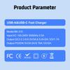 Сверхбыстрое зарядное устройство Macaron USB+PD мощностью 25 Вт для ЕС, США, Кореи