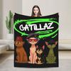 Племенной плед Gorillazs Punk Rock, супертеплый, эстетичный, плюшевый плед для дивана, кресла, дивана, кровати, путешествий, фланелевое покрывало, покрывало для кровати