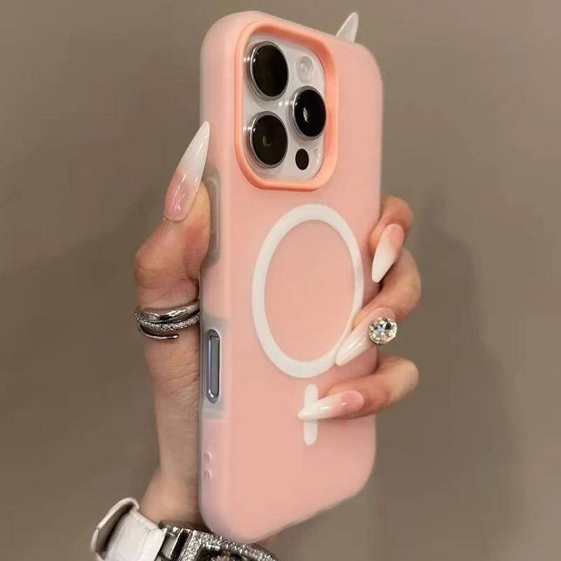 Роскошный матовый чехол для телефона Candy Magsafe с беспроводной зарядкой для Samsung Galaxy S25 Plus S24 FE S23 S22 Ultra 5G Магнитная бамперная накладка