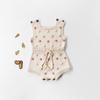 2024 Spring Handmade Wool Baby Jumpsuit - Knitted Wool Ball Romper for Infants